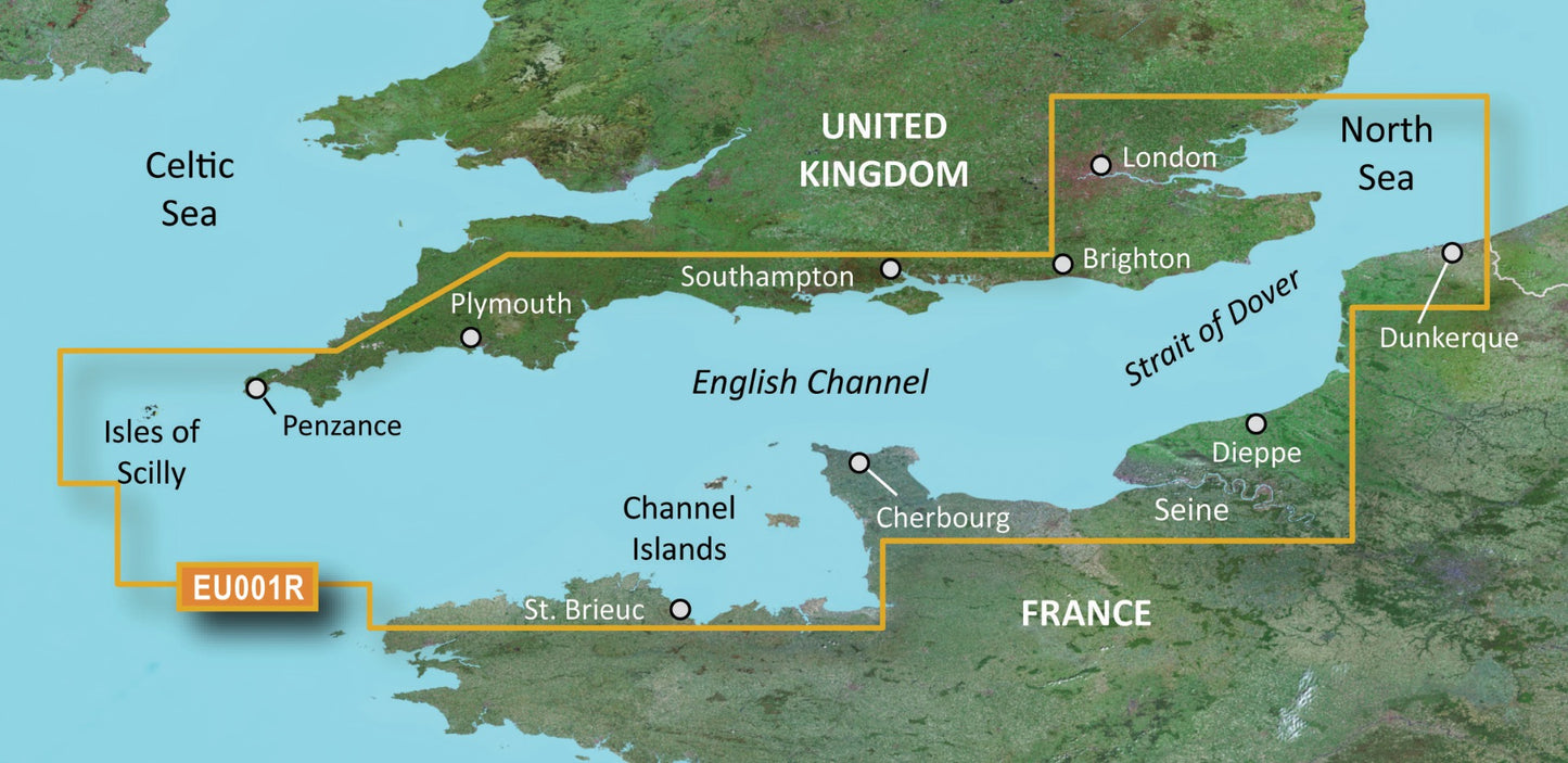 Garmin BlueChart G3 Regular Area - HXEU001R English Channel