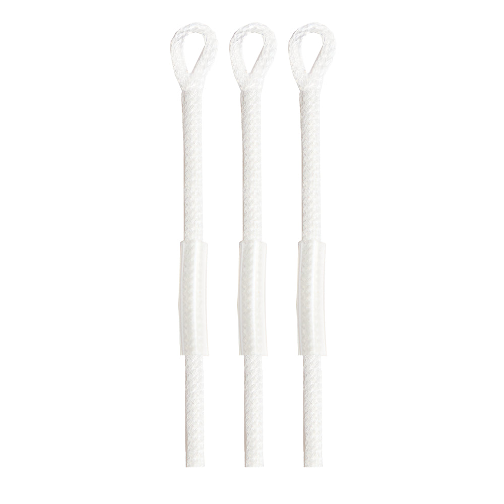 Snowbee Micro-Loop Connectors - 30lb Salmon x 3