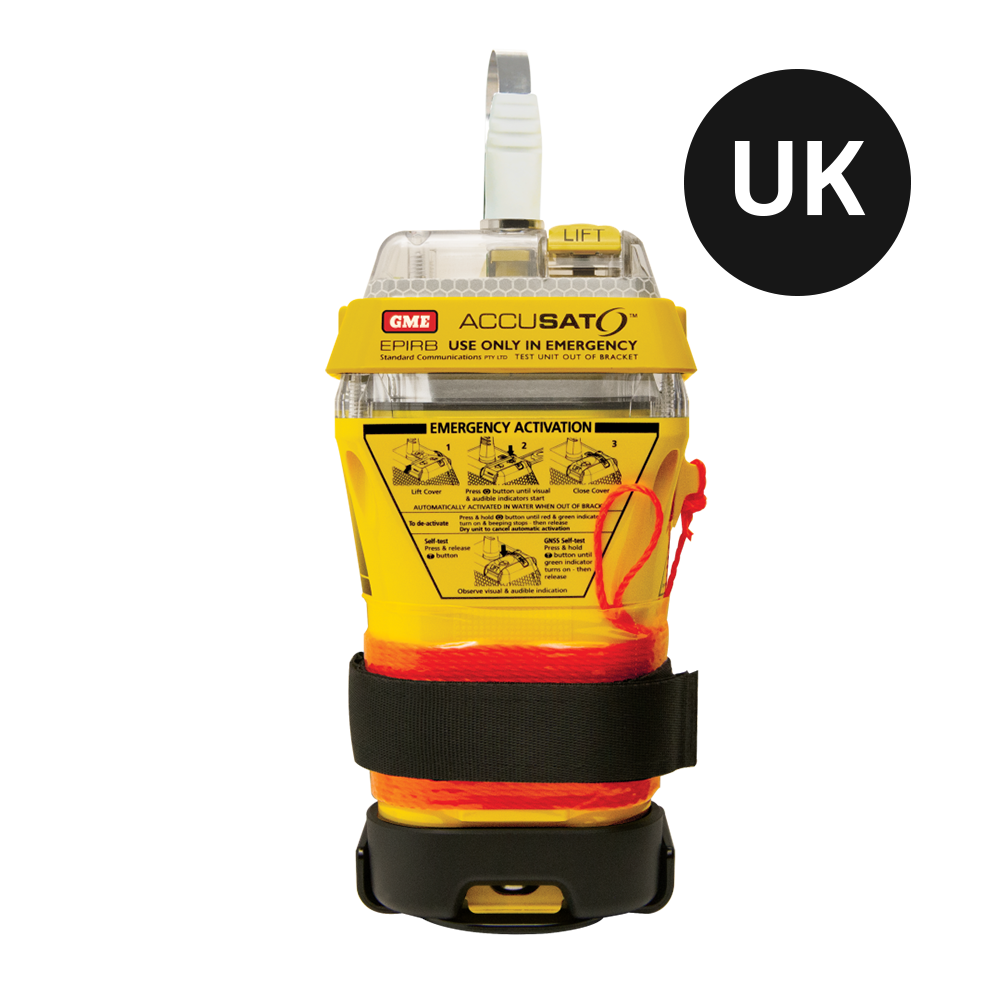 GME MT606G 406MHZ Cat 2 Manual EPIRB - AIS GNSS - UK Programed