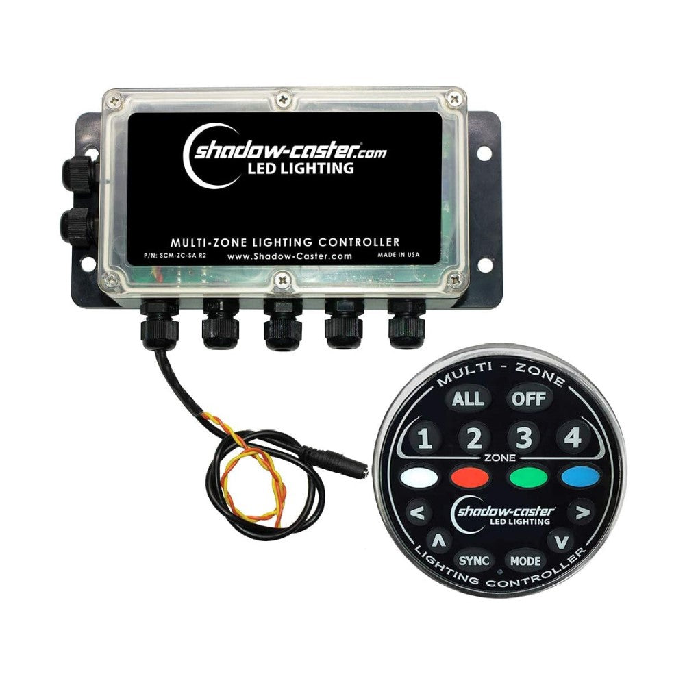 Roundcom Controller Unit Shadow-Caster SCM-ZC-KIT Multi Zone Shadow-Net RGB Lighting Controller ...