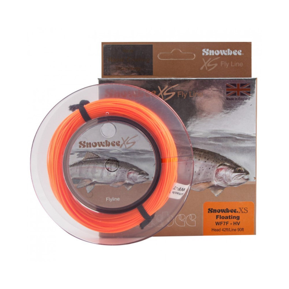 Snowbee XS WF Floating Line HiVis - #7