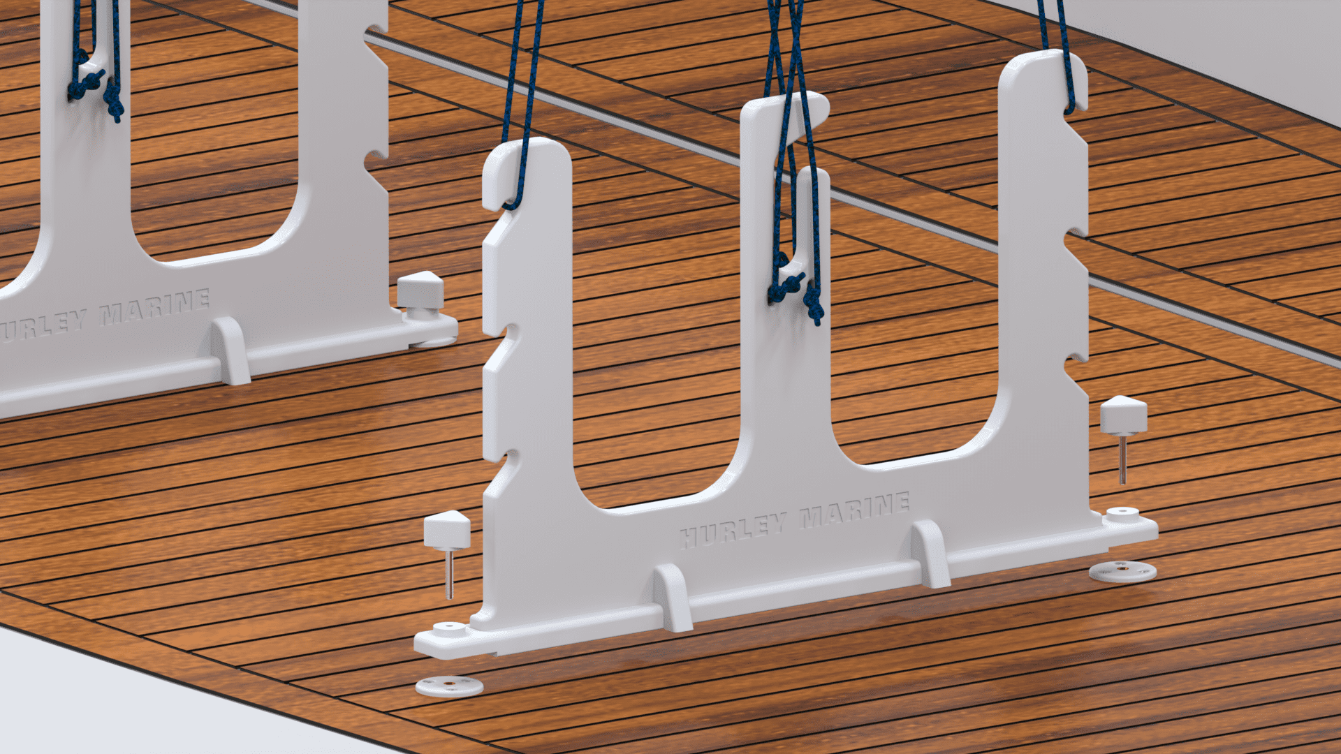 SUP Stand Up Paddleboard Rack with Deck Plates – Parker Adams Superstore