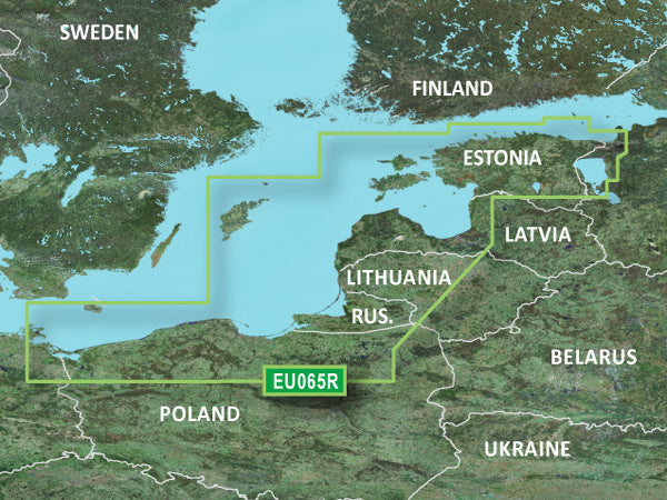Garmin BlueChart G3 - HXEU065R: Baltic Sea East Coast
