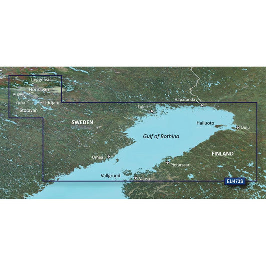 Garmin BlueChart G3 Vision - VEU473S: Gulf of Bothnia - North