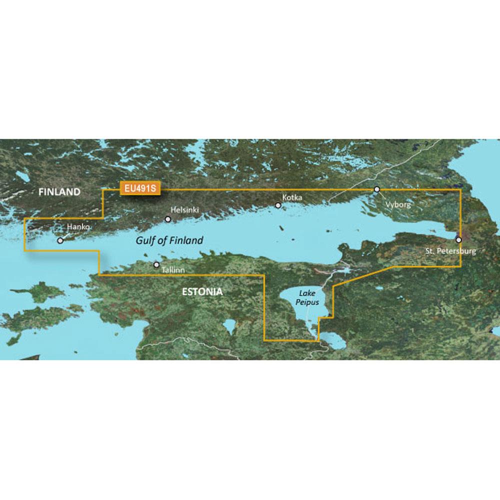 Garmin BlueChart G3 Vision - VEU491S: Hanko-St. P'burg-Tallin